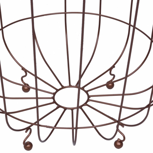 vidaXL Coffee Table Gold Ø 15.7"