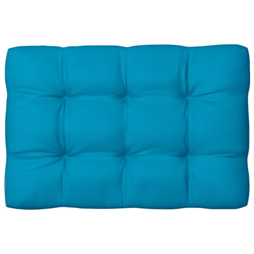 vidaXL Pallet Sofa Cushion Blue 47.2"x31.5"x3.9"