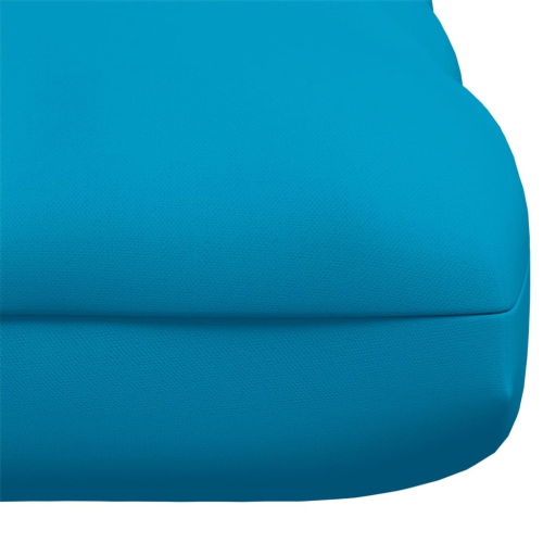 vidaXL Pallet Sofa Cushion Blue 47.2"x31.5"x3.9"