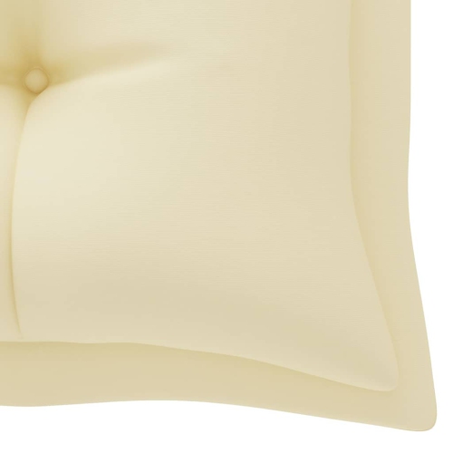 vidaXL Cushion for Swing Chair Cream White 70.9" Fabric
