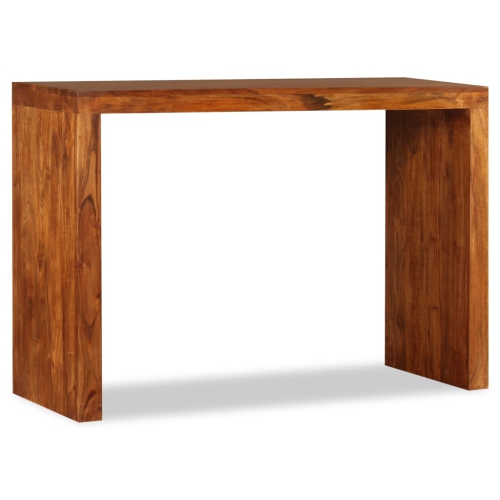 vidaXL Console Table Solid Wood with Sheesham Finish 43.3"x15.7"x30"