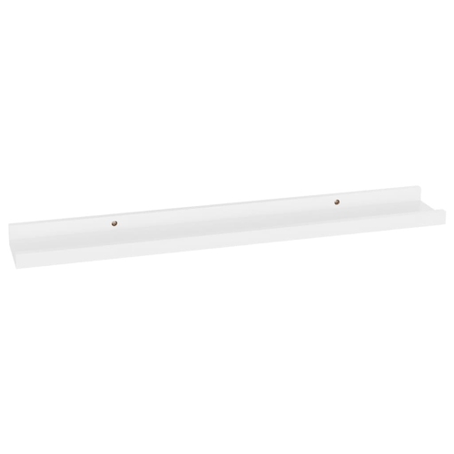vidaXL Wall Shelves 4 pcs White 23.6"x3.5"x1.2"