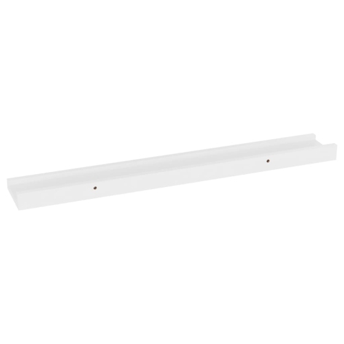vidaXL Wall Shelves 4 pcs White 23.6"x3.5"x1.2"