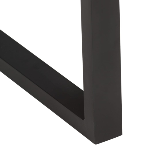 vidaXL Coffee Table with Live Edges 23.6"x23.6"x15.7" Solid Acacia Wood