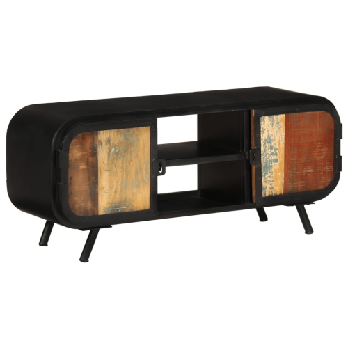 vidaXL TV Cabinet 43.3"x11.8"x17.7" Solid Reclaimed Wood