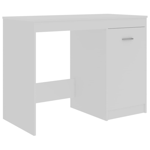 Bureau blanc vidaXL de 39.4 x 19,7 x 29,9 po en carton renforcé