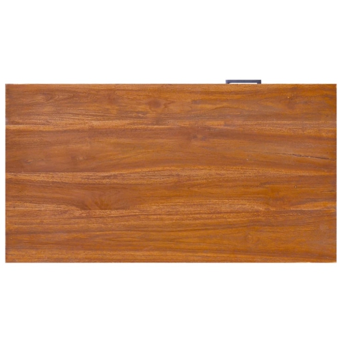 vidaXL TV Cabinet 35.4"x19.7"x14.6" Solid Teak Wood