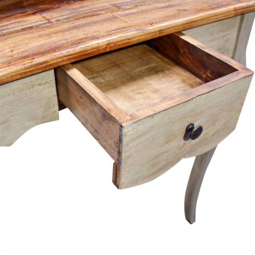 vidaXL Writing Desk Solid Reclaimed Wood 31.5"x15.7"x36.2"