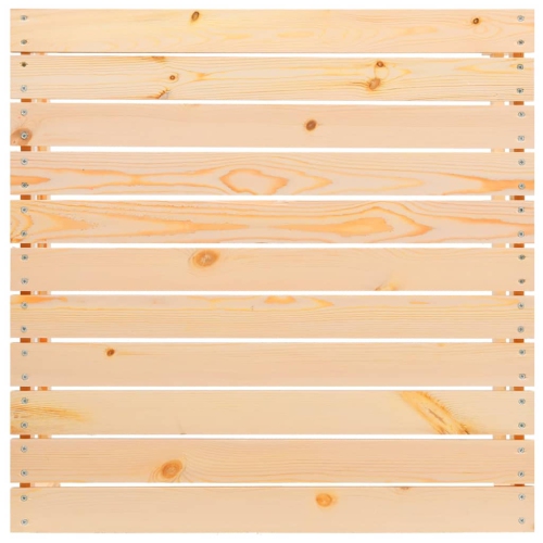 vidaXL 3 Piece Patio Lounge Set with Cushions Solid Pinewood