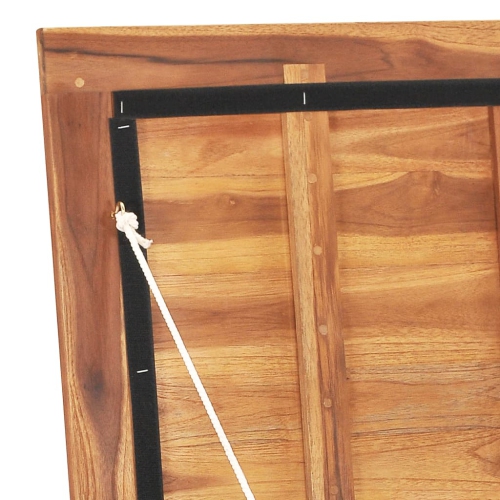 vidaXL Patio Storage Box 35.4"x19.7"x22.8" Solid Teak Wood