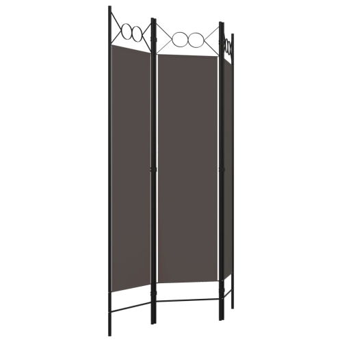 vidaXL 3-Panel Room Divider Anthracite 47.2"x70.9"