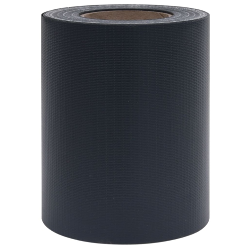 vidaXL Garden Privacy Screen PVC 114.8'x0.6' Matte Dark Gray