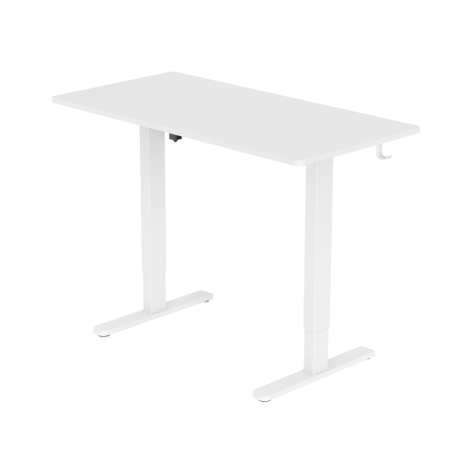 Uplite Motorized Height 48x24 inch Adjustable Stand Up Desk, Electric Sit Stand Ergonomic Desk