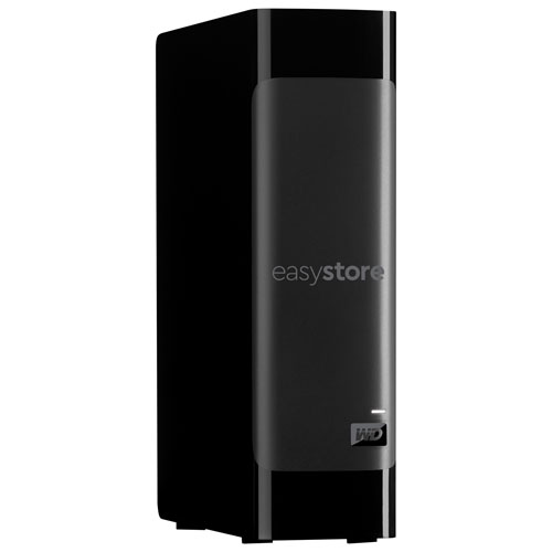WD easystore 20TB USB 3.0 Desktop External Hard Drive (WDBAMA0200HBK-NESN) - Black