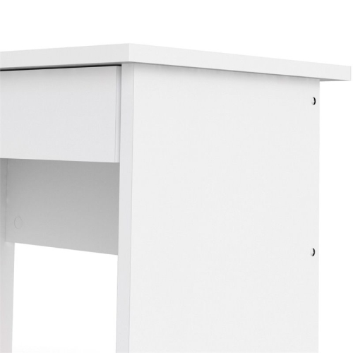 Tvilum Walden Transitional 5 Drawer Writing Desk in White