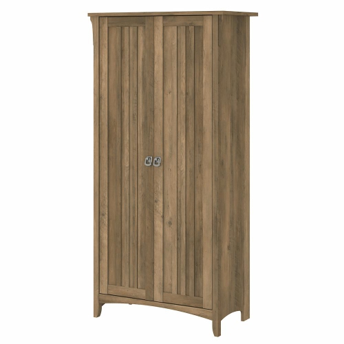 Salinas Tall Storage Cabinet with Doors in Reclaimed Pine - Engineered Wood
