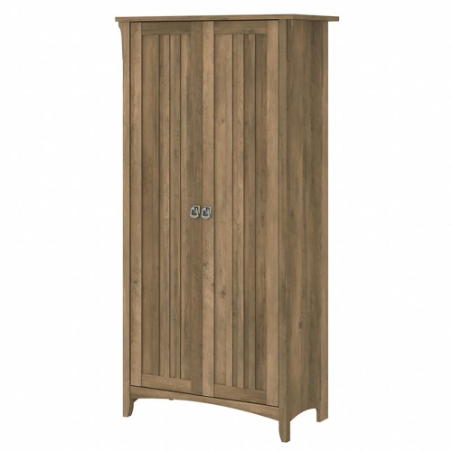 Salinas Tall Storage Cabinet with Doors in Reclaimed Pine - Engineered Wood