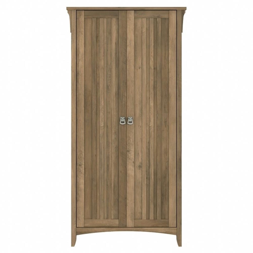 Salinas Tall Storage Cabinet with Doors in Reclaimed Pine - Engineered Wood