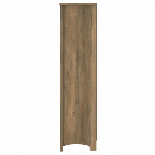 Salinas Tall Storage Cabinet with Doors in Reclaimed Pine - Engineered Wood
