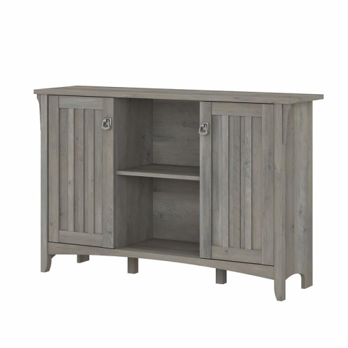 BOWERY HILL  Furniture Salinas Accent Storage Cabinet In Driftwood Gray