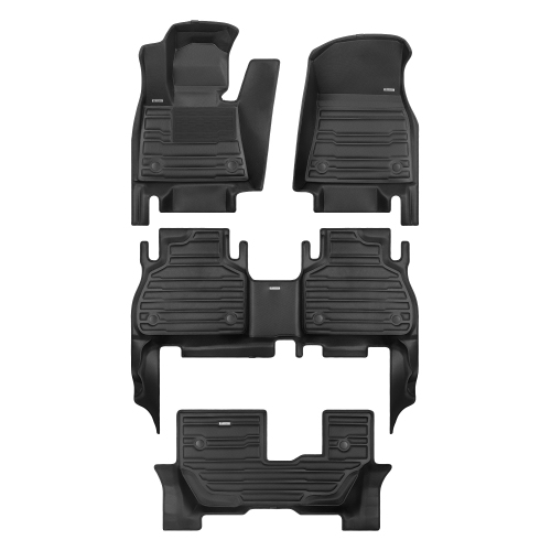 TUXMAT  - for Bmw X7 7-Seater 2019-2026 Models - Custom Car Mats - Maximum Coverage, All Weather, Laser Measured - This Full Set Includes 1St, 2Nd