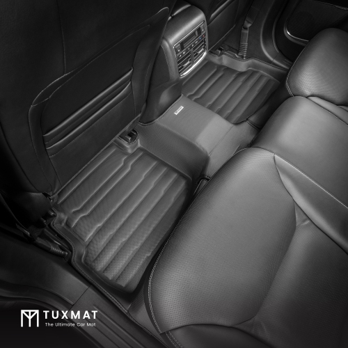 Tuxmat - pour les modèles Mazda CX-9 7-Seater 2016-2023 - Tapis de voiture personnalisé - Couverture maximale, toutes saisons, laser mesuré - cet