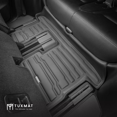 Tuxmat - pour les modèles Mazda CX-9 7-Seater 2016-2023 - Tapis de voiture personnalisé - Couverture maximale, toutes saisons, laser mesuré - cet