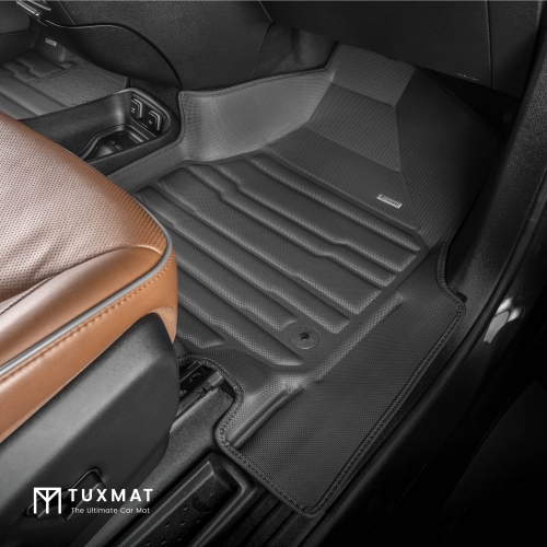 TuxMat - For Chrysler Pacifica 7-Seater Hybrid Limited 2017-2020 Models - Custom Car Mats - Maximum Coverage, All Weather, Laser Measured - Full Set