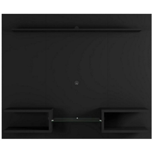 MANHATTAN COMFORT  "plaza 65"" Floating Entertainment Center In Engineered Wood" In Black