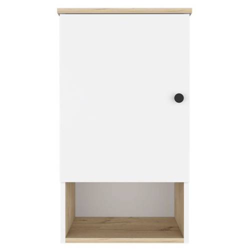 ATLIN DESIGNS  Modern Wood Bathroom Medicine Cabinet In Light Oak/white