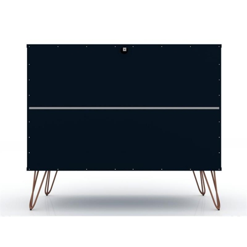 Rockefeller Modern Dresser in Tatiana Midnight Blue Engineered Wood