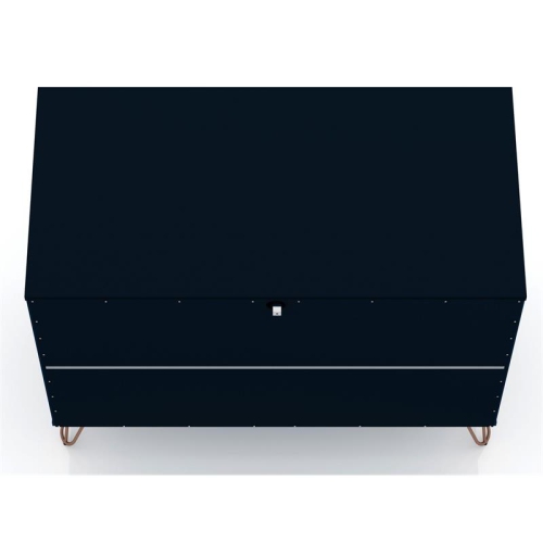 Rockefeller Modern Dresser in Tatiana Midnight Blue Engineered Wood