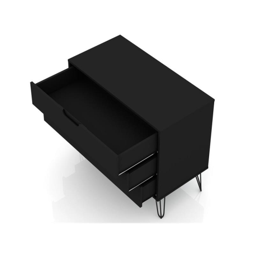 Rockefeller Wood Dresser in Black