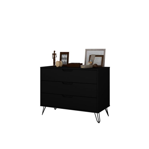 Rockefeller Wood Dresser in Black
