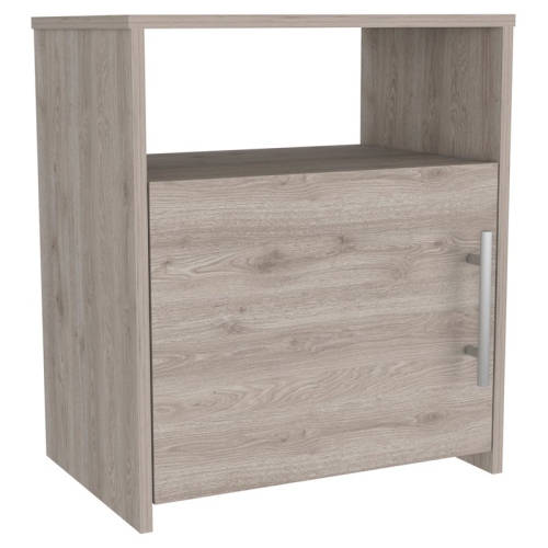 ATLIN DESIGNS  Modern Wood Bedroom Night Stand In Light Gray