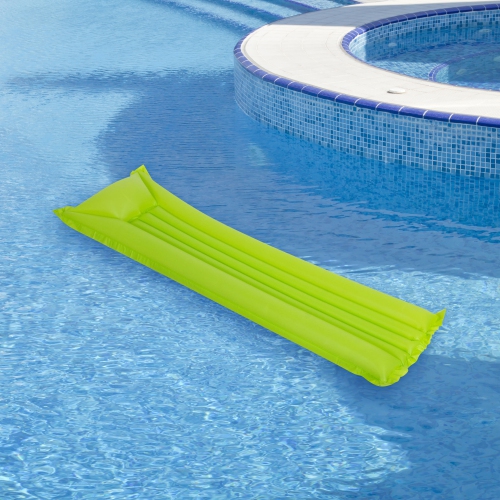 6' Green Inflatable Air Mattress Swimming Pool Raft Float