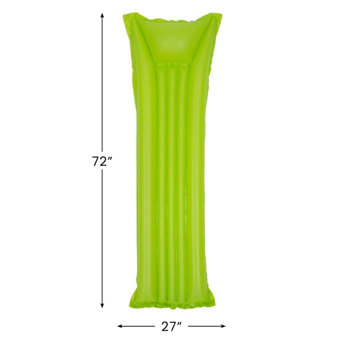 6' Green Inflatable Air Mattress Swimming Pool Raft Float