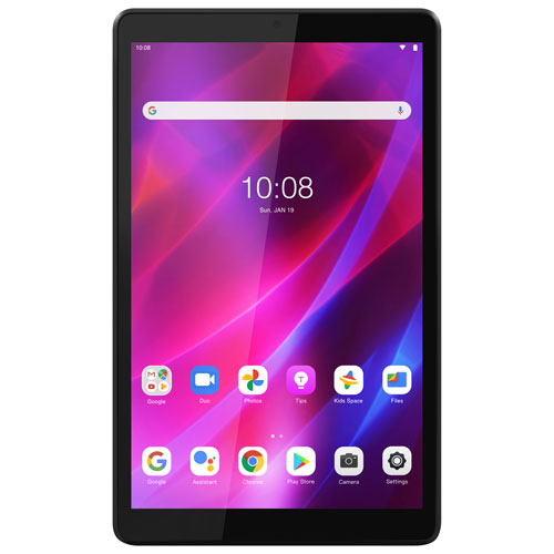 Tablette Smart Tab M8 8 po 32 Go Android 11 de Lenovo à processeur octocoeur MediaTek Helio P22T - Gris fer