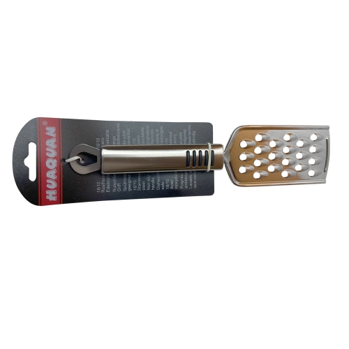 NAAV Stainless Steel Flat Standard Slot Hand Grater for Cheese and Vegetables.