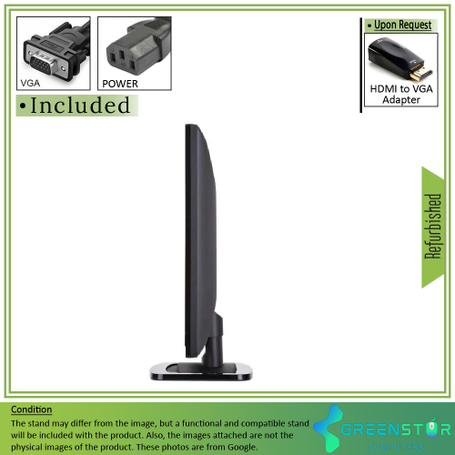 Refurbished(Good) -ViewSonic VA2249S 22" Widescreen 1920x1080 FHD LED Backlight LCD Flat Panel IPS Monitor