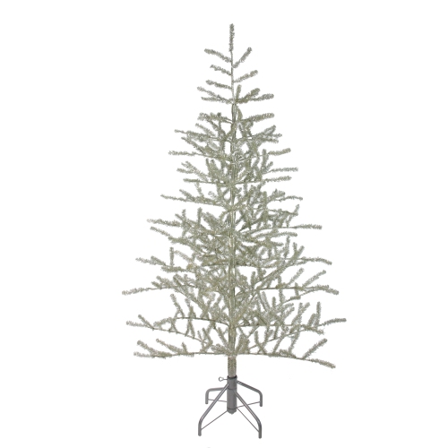 5' Champagne Tinsel Artificial Christmas Twig Tree - Unlit