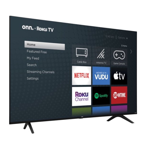ONN. 50" Class 4K UHD LED Roku Smart TV (100021258) by ONN - Refurbished condition - Image 2