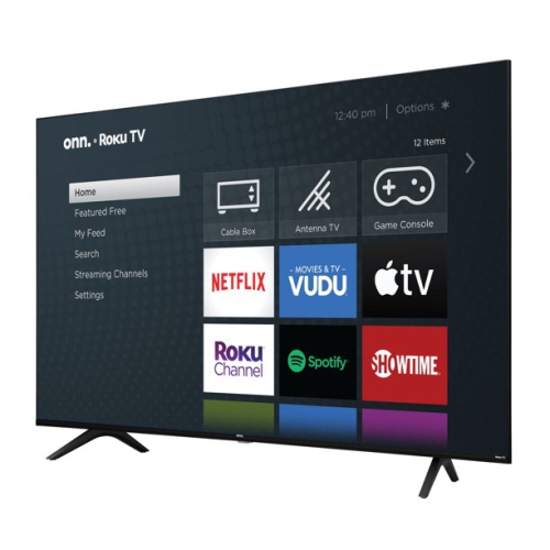 ONN. 50" Class 4K UHD LED Roku Smart TV (100021258) by ONN - Refurbished condition - Image 3