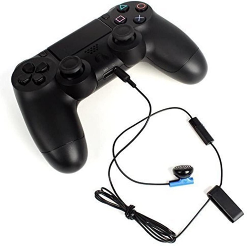 Écouteurs bouton de 3,5 mm avec microphone pour remplacer les écouteurs de la manette de PS4