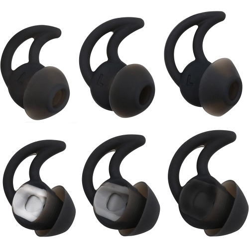 Ear Tips for BOSE SoundSport Free Headphone, S/M/L 3 Pair Replacement Soft Silicone Earbud Tips, Fit for Bose