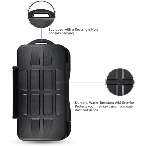 e 24 Slots Memory Card Case Holder Box Container for SD micro SD SDXC micro SDXC SDHC micro SDHC TF Card