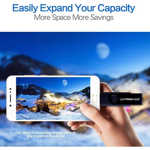 OTG USB 3.0 Flash Drive High Speed USB Photo Stick for PC/Tablet/Mac/Micro Port Android Phone