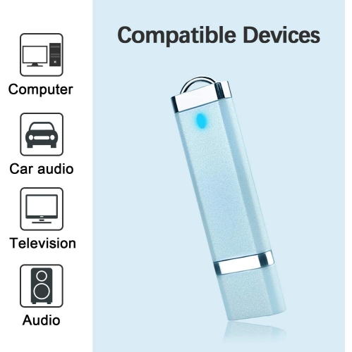 10 Pack 32GB USB 2.0 Flash Drive Bulk Pack Thumb Drive 32 GB USB Drives Memory Sticks Pen Drive Light Blue
