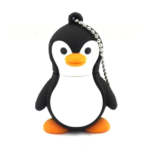 32GB 2.0 Cartoon Penguin Animals Model Queen USB Flash Drive Memory Stick Thumb Stick Storage Data Birthday