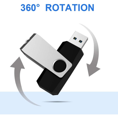 64GB USB 3.0 Flash Drive 2 Pack High Speed Memory Stick Thumb Drives Gig Stick 64 GB Pen Drive for Fold Digital